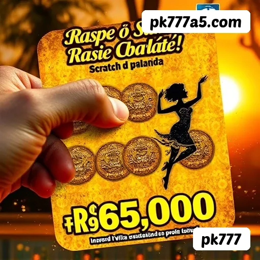 Chuva de bônus pk777 nos caça-níqueis